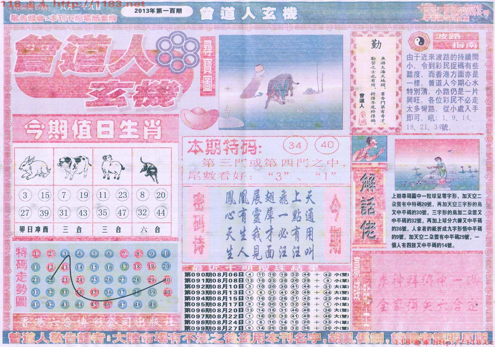 曾道人玄机