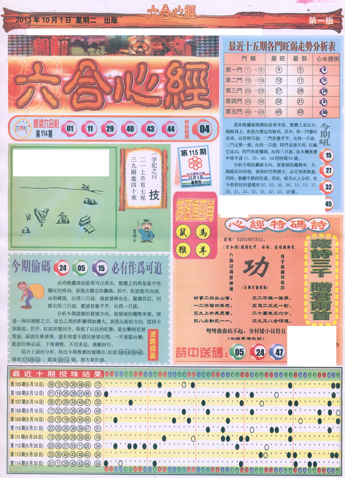 六合心经