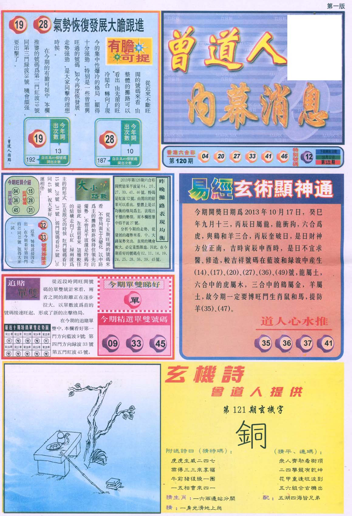 曾道人内幕消息