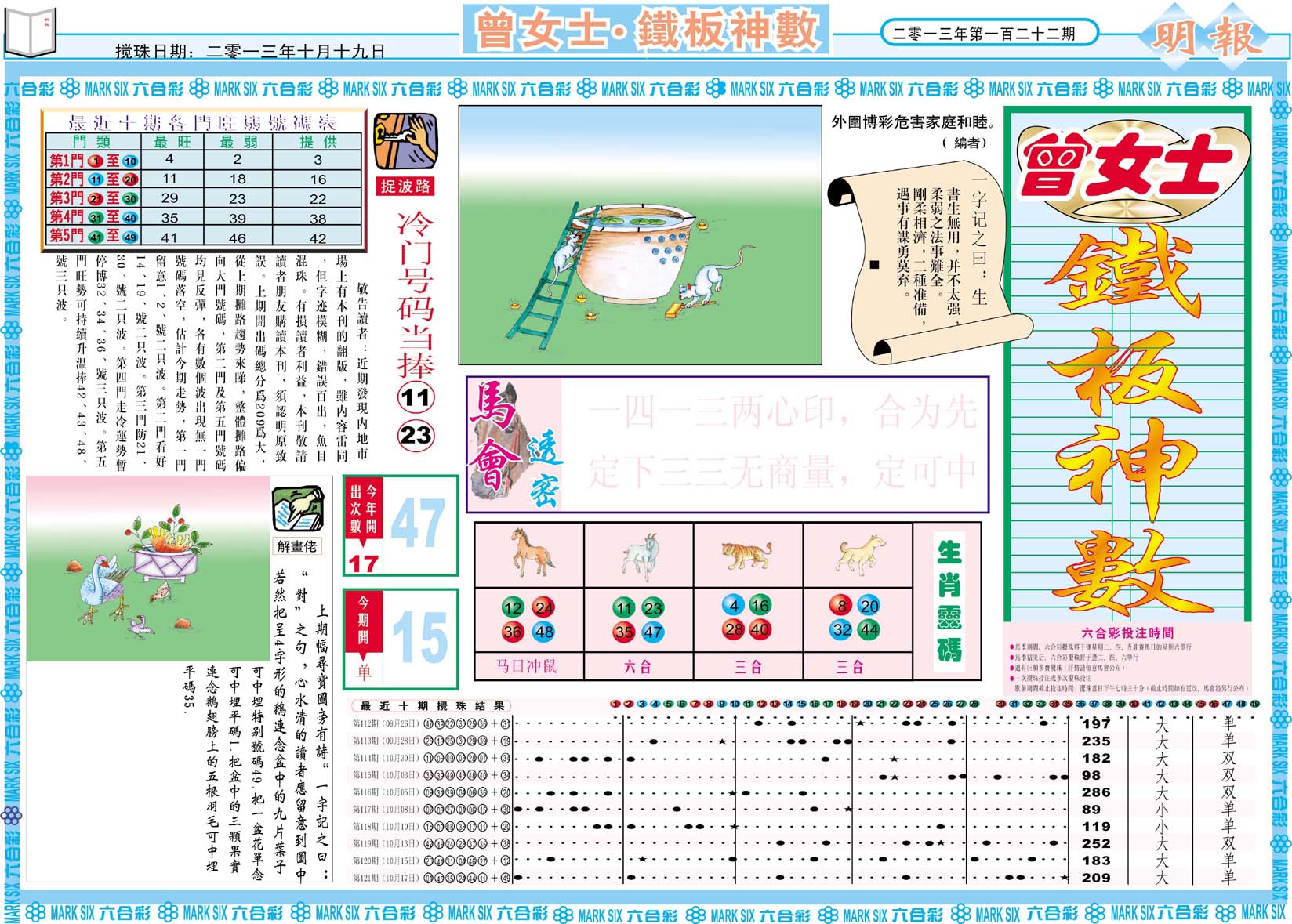 曾女士铁板神数