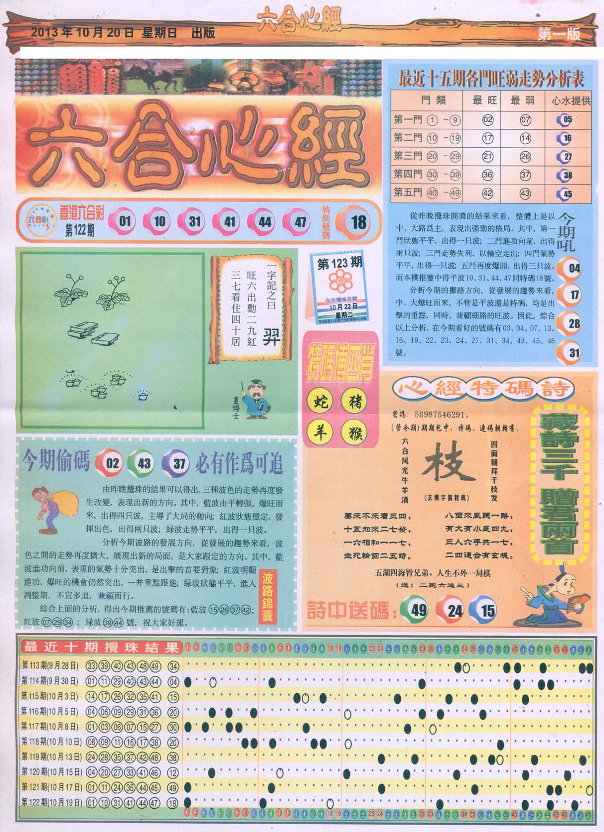 六合心经