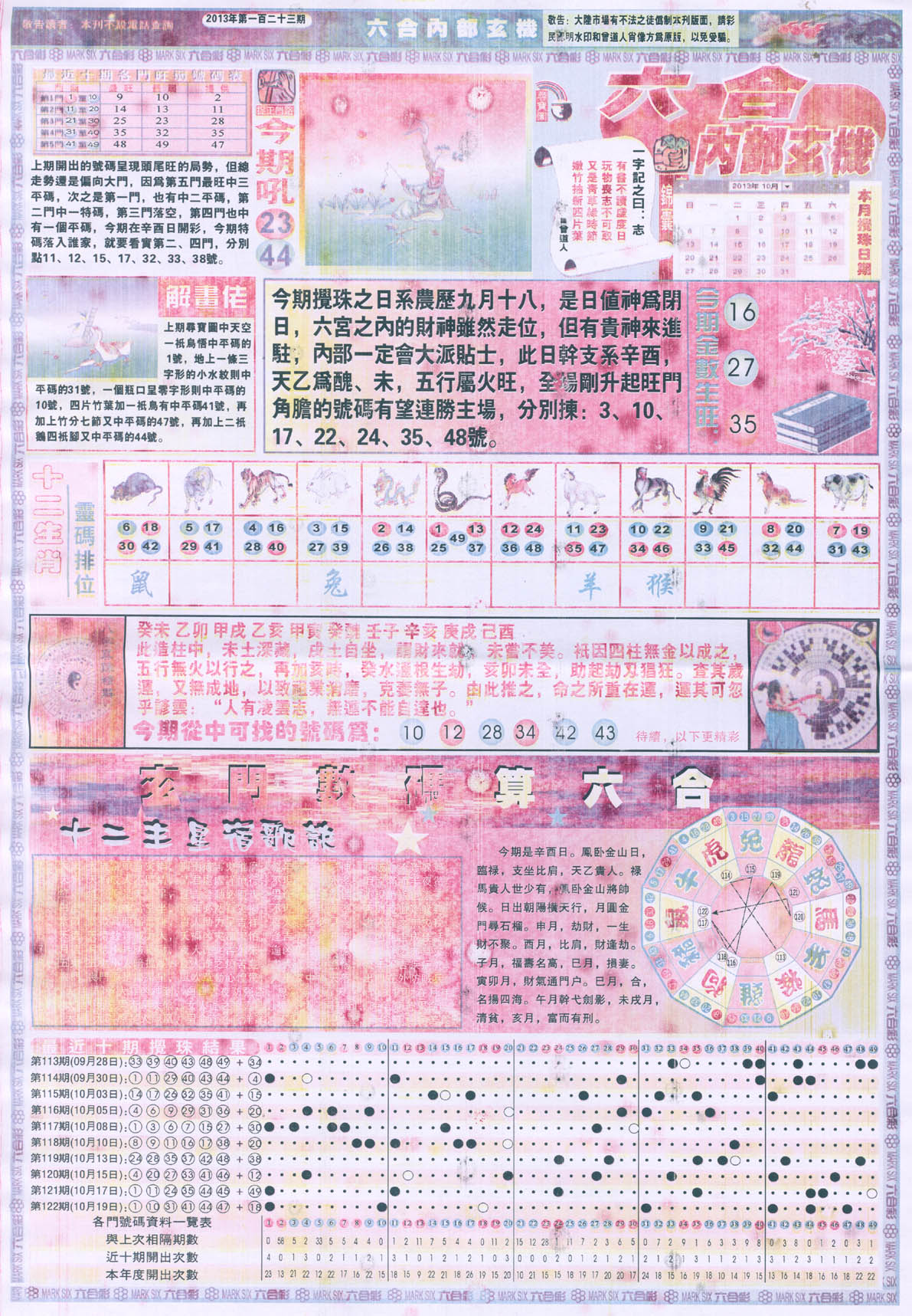 六合内部玄机