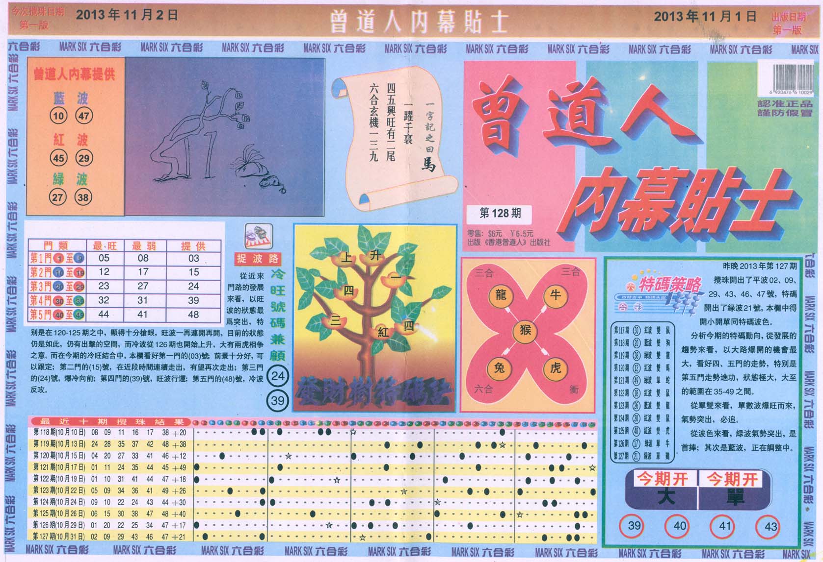 曾道人内幕贴士