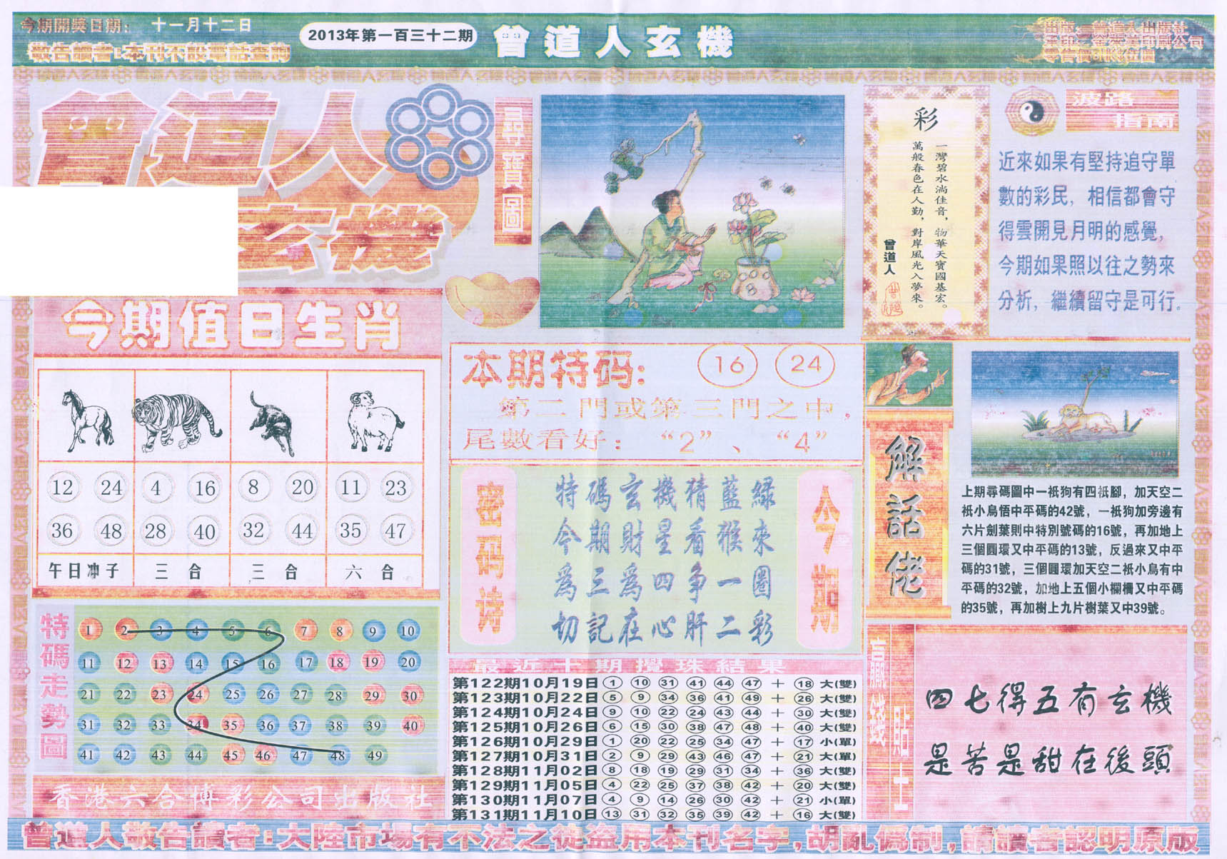曾道人玄机