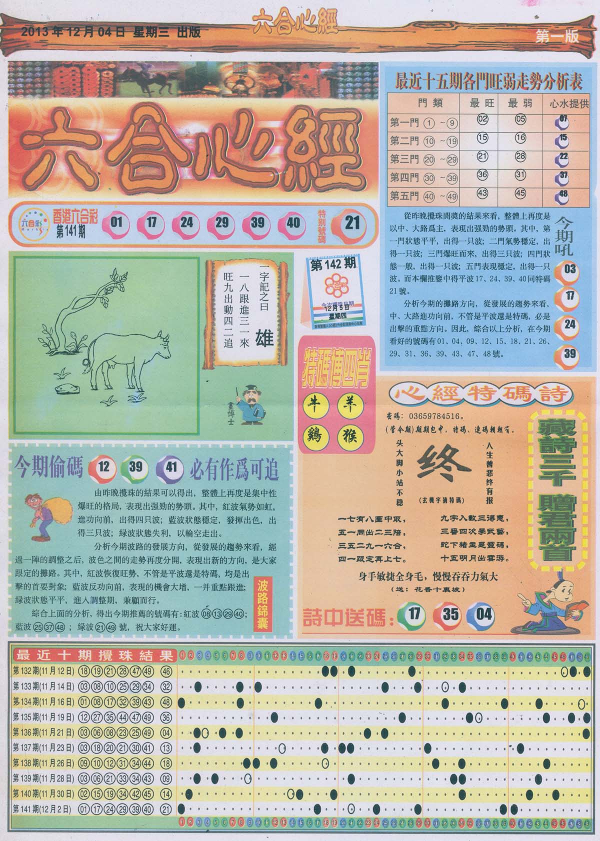六合心经