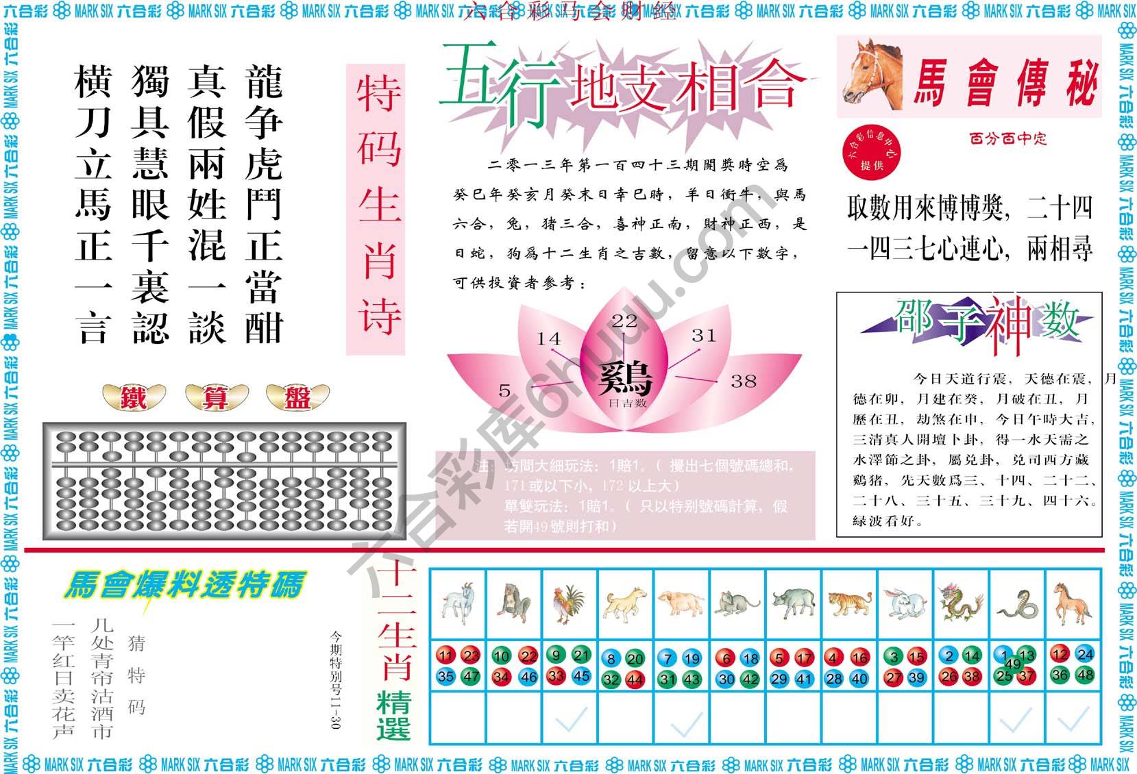 六合彩马会财经
