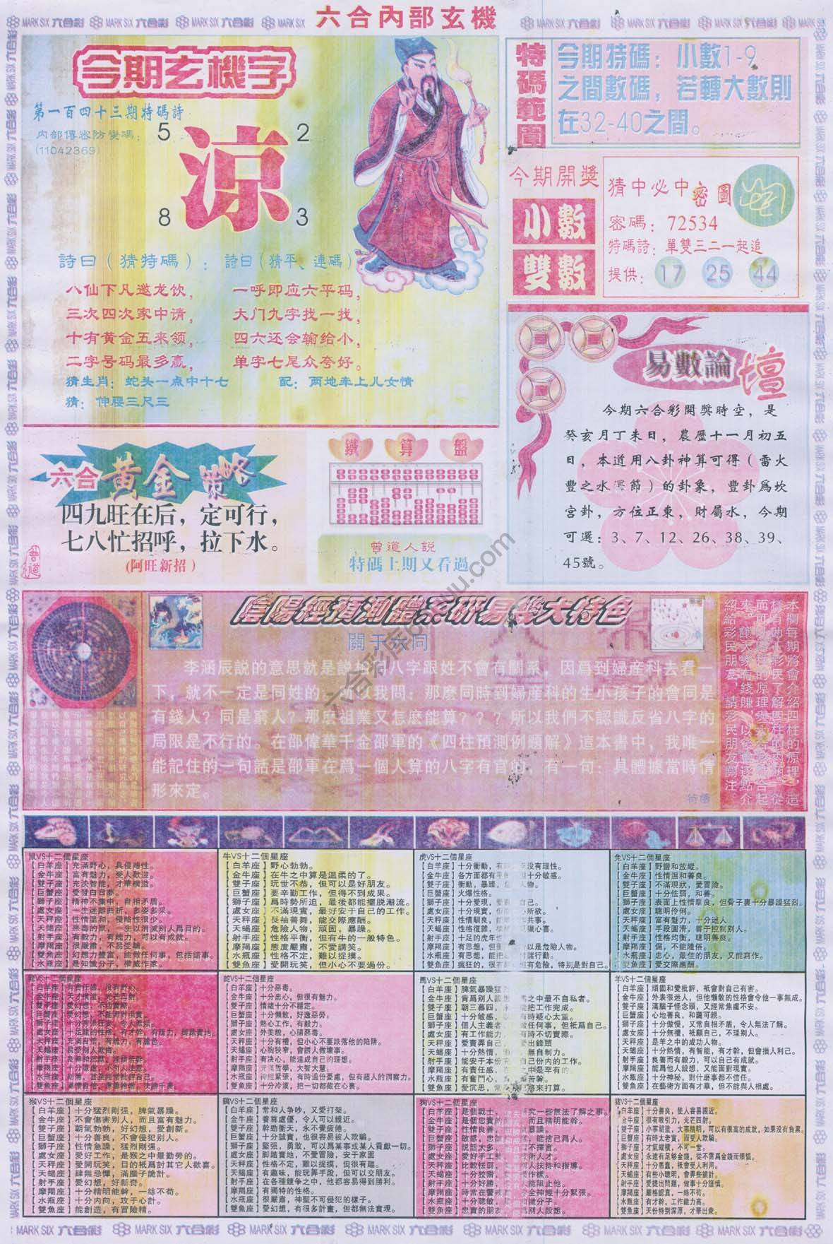 六合内部玄机