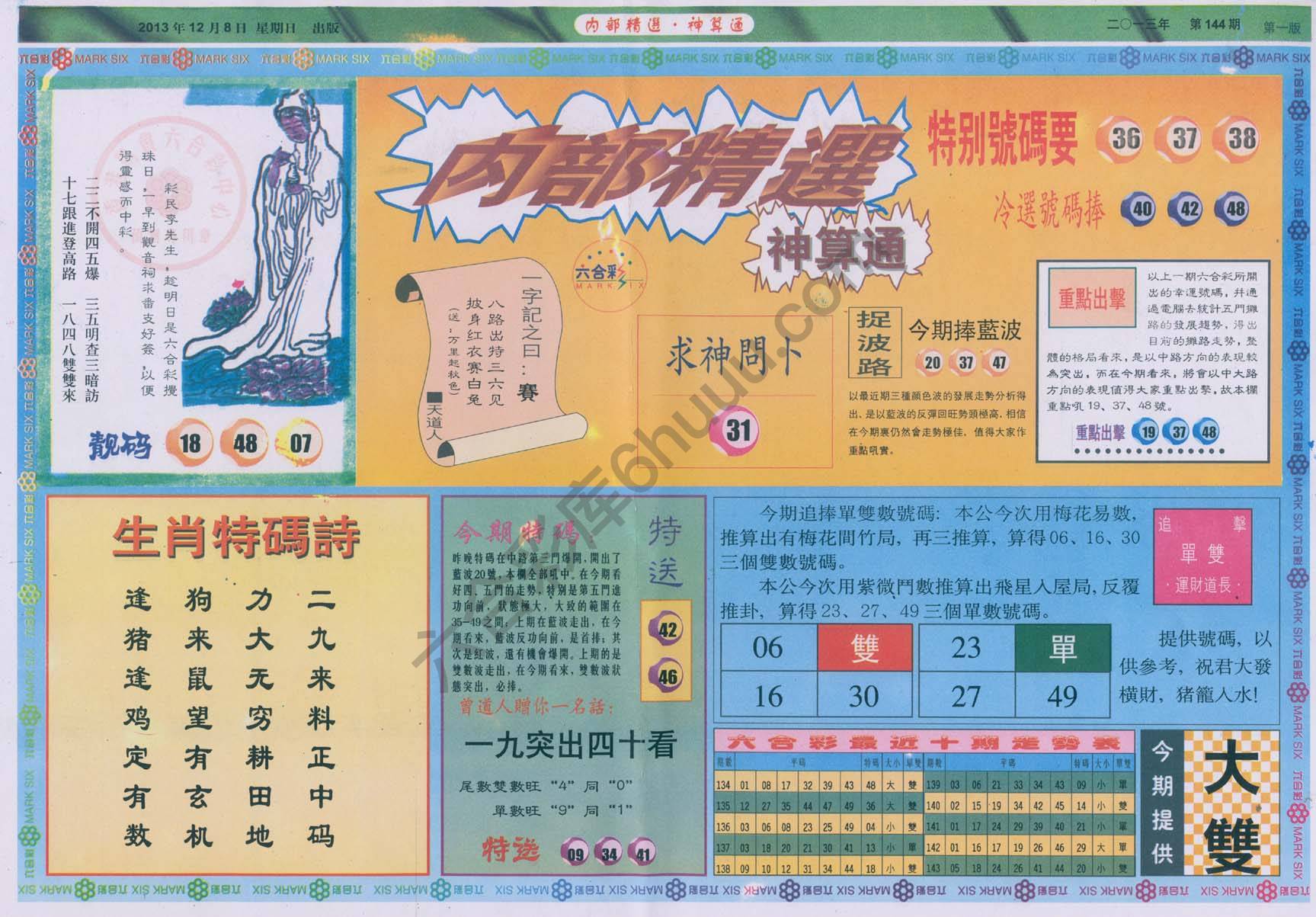 内部精选神算通