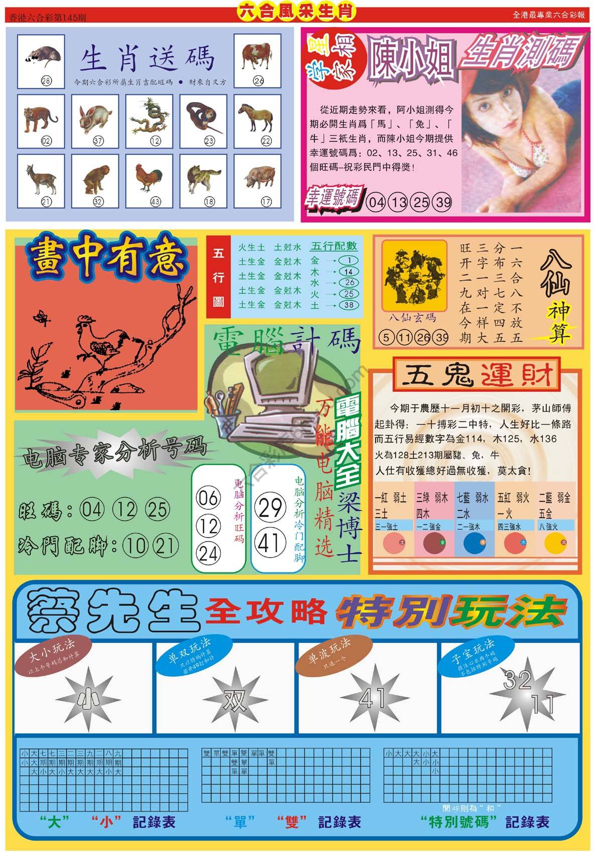 六合风采生肖