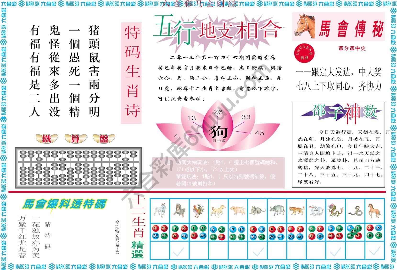 六合彩马会财经