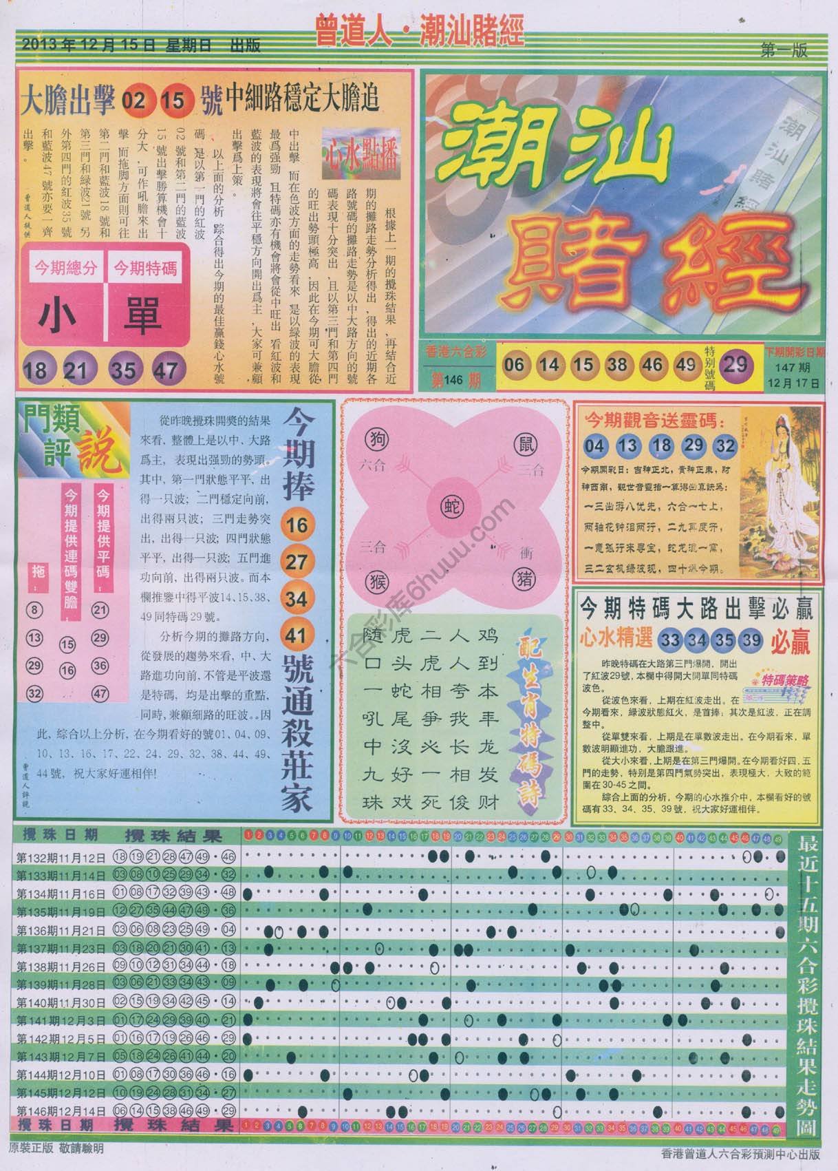 曾道人潮汕赌经