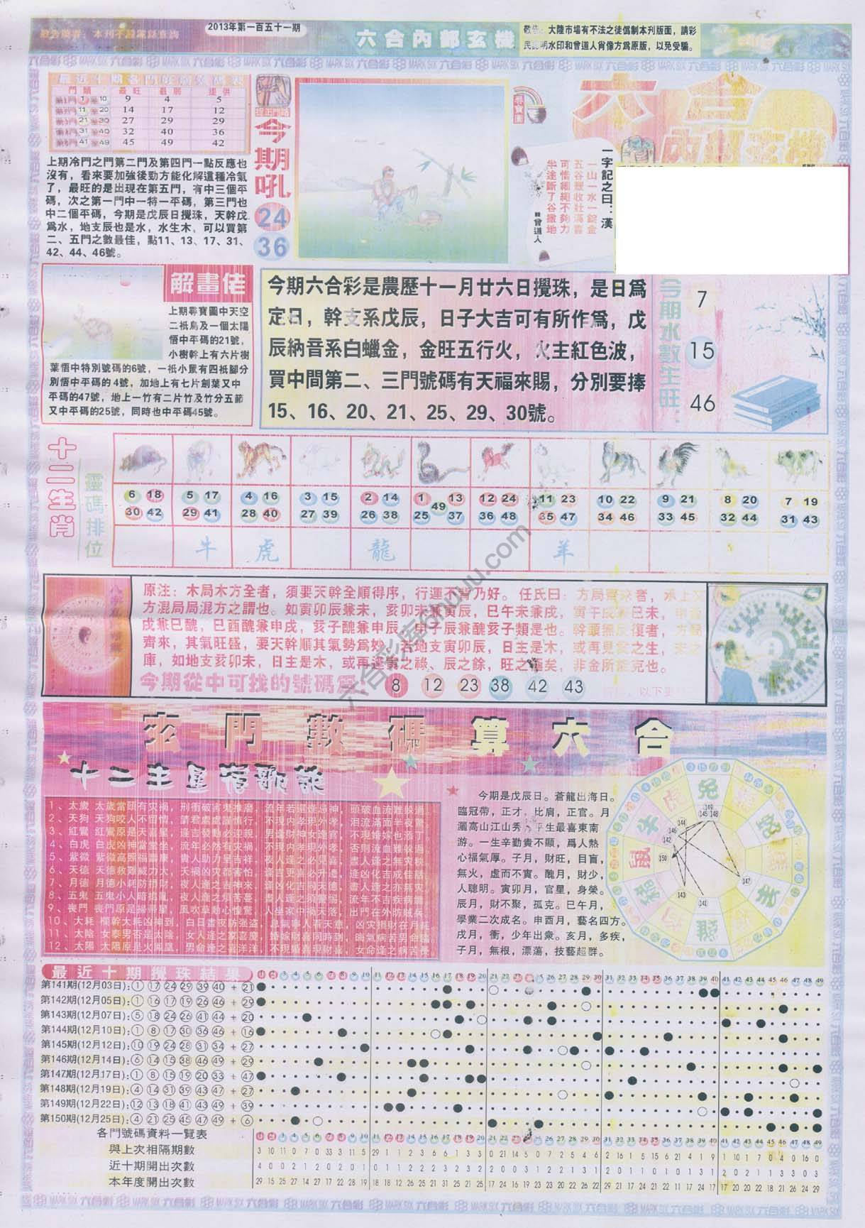 六合内部玄机