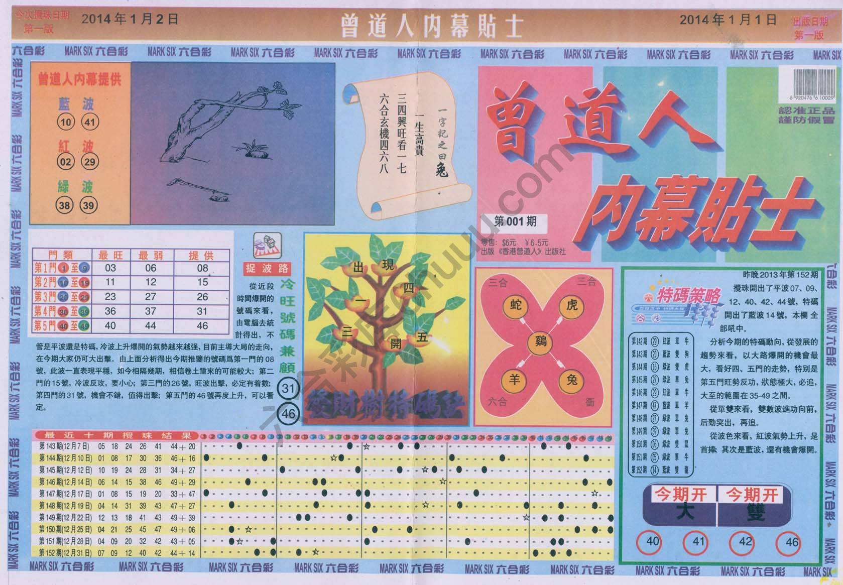 曾道人内幕贴士