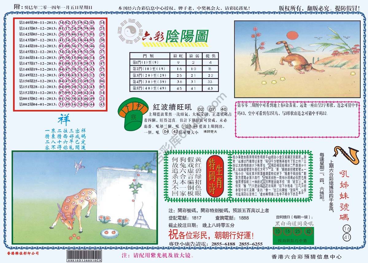 六彩阴阳图