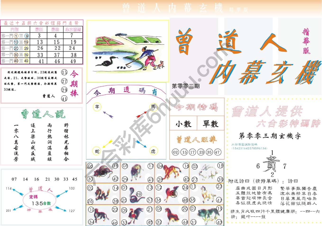 曾道人内幕玄机(精华版)