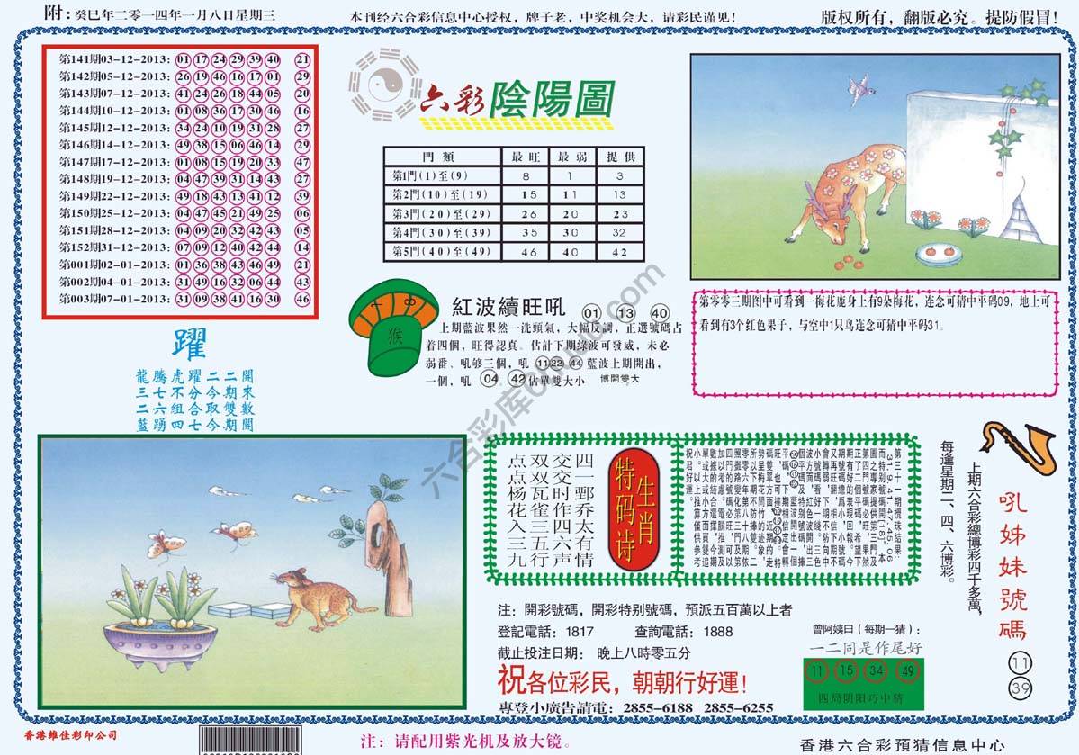 六彩阴阳图