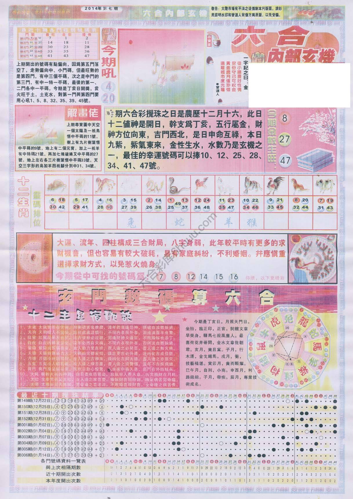 六合内部玄机