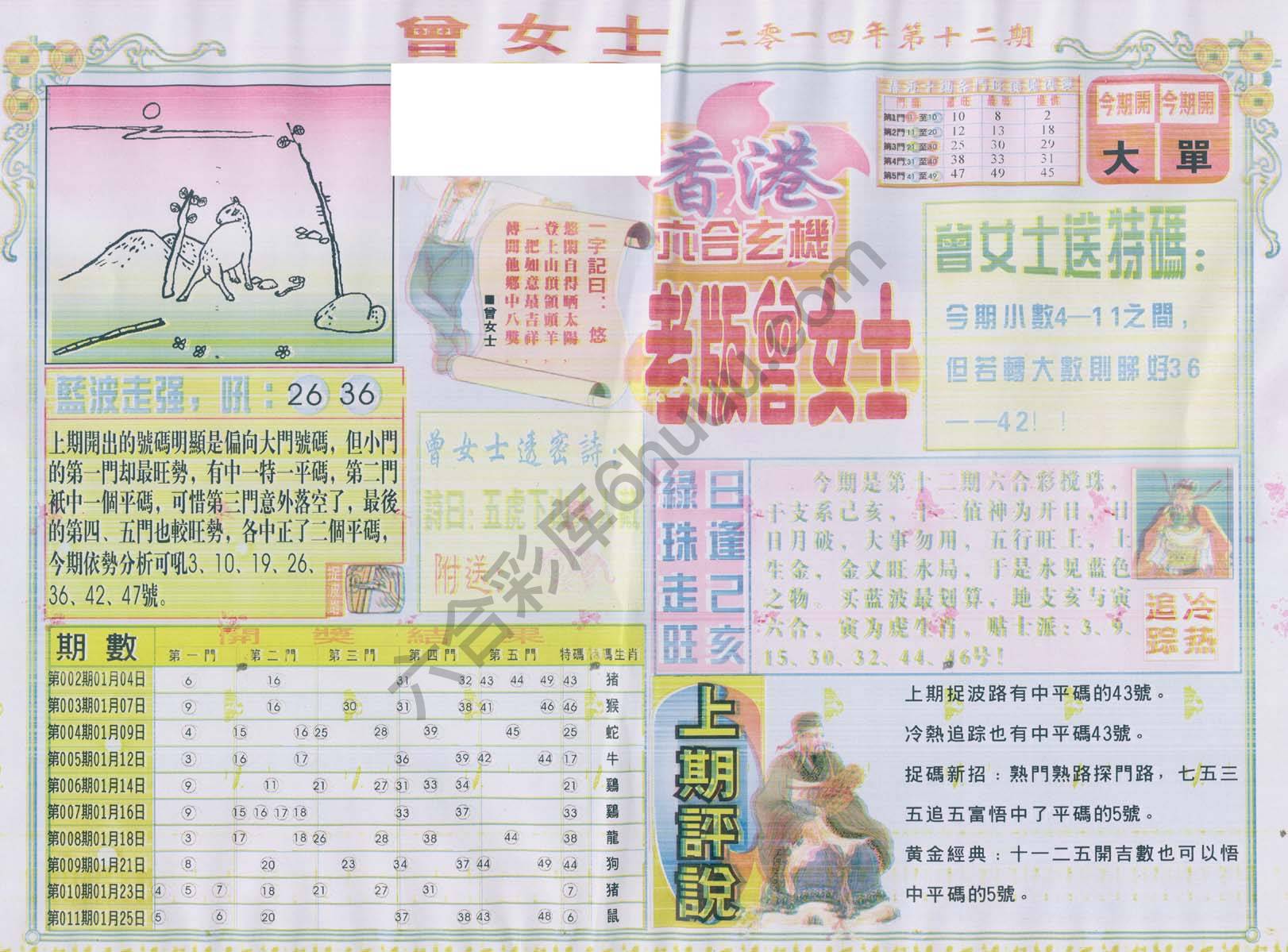 老版曾女士