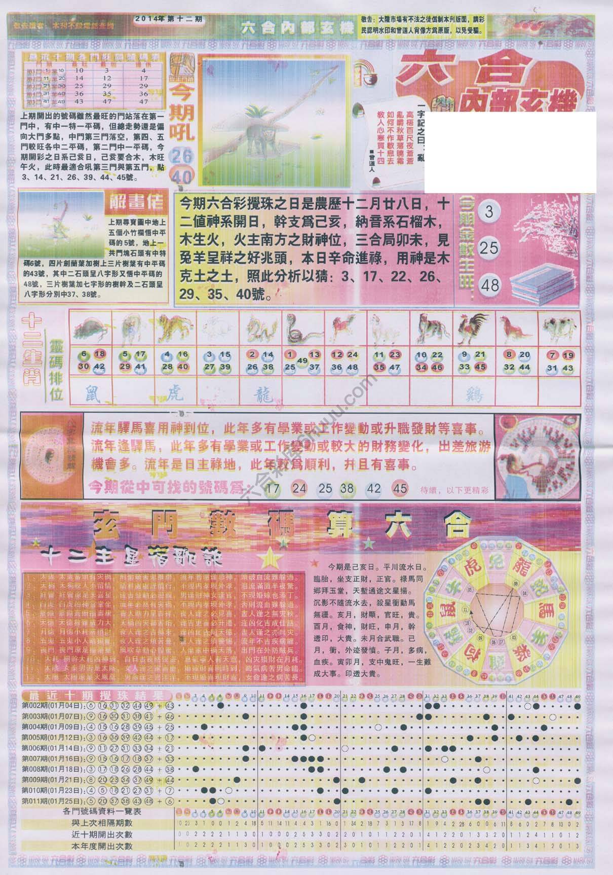 六合内部玄机