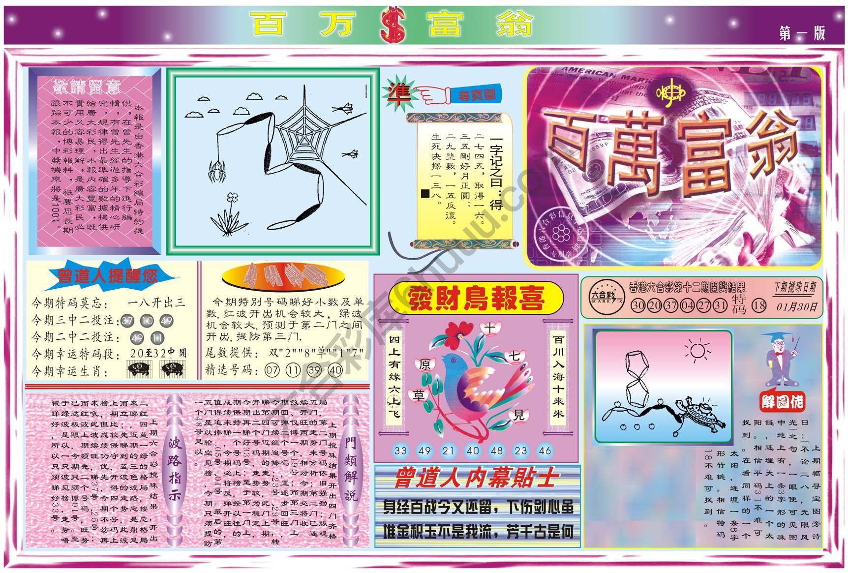 百万富翁