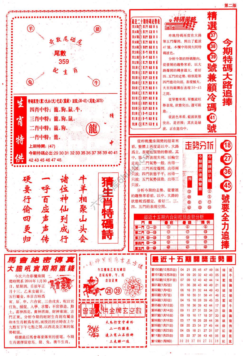 曾道人内幕消息