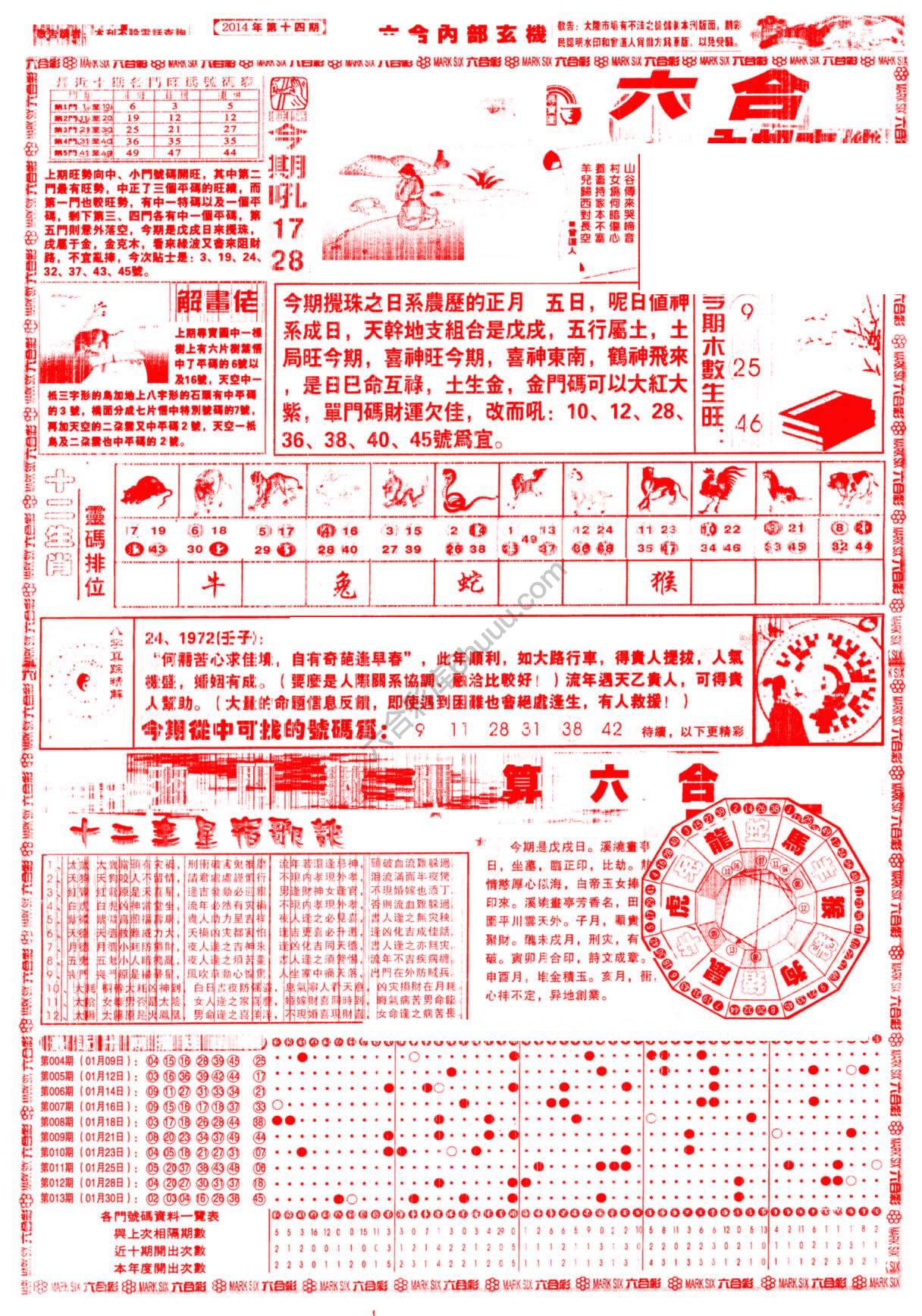 六合内部玄机