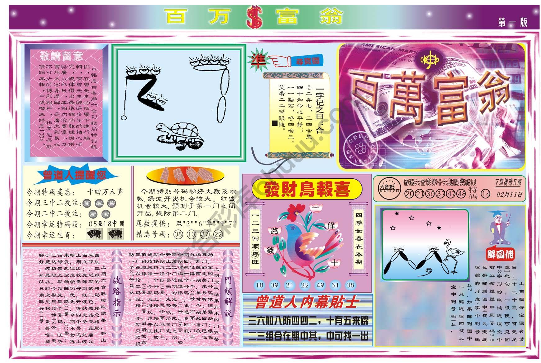 百万富翁