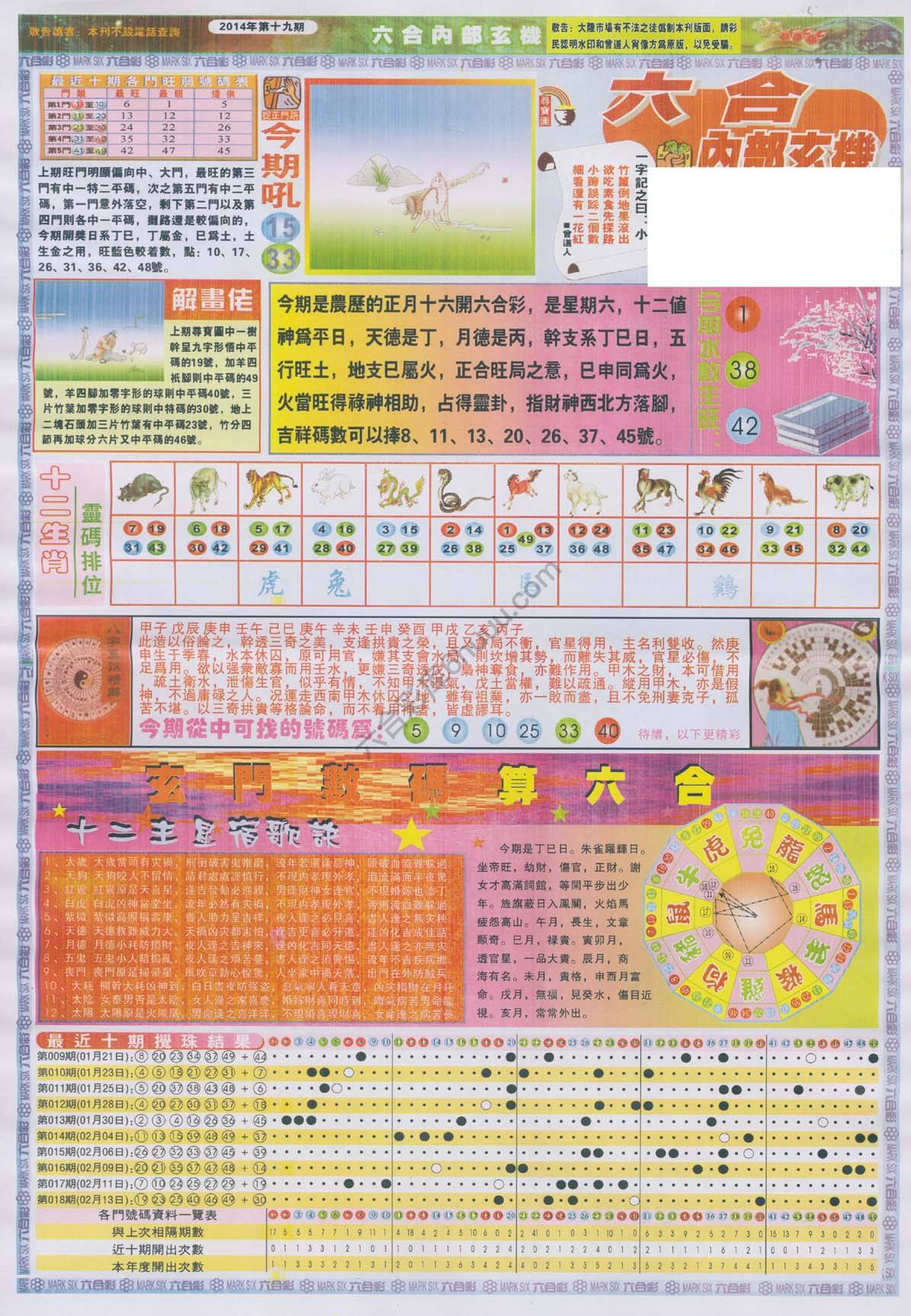 六合内部玄机