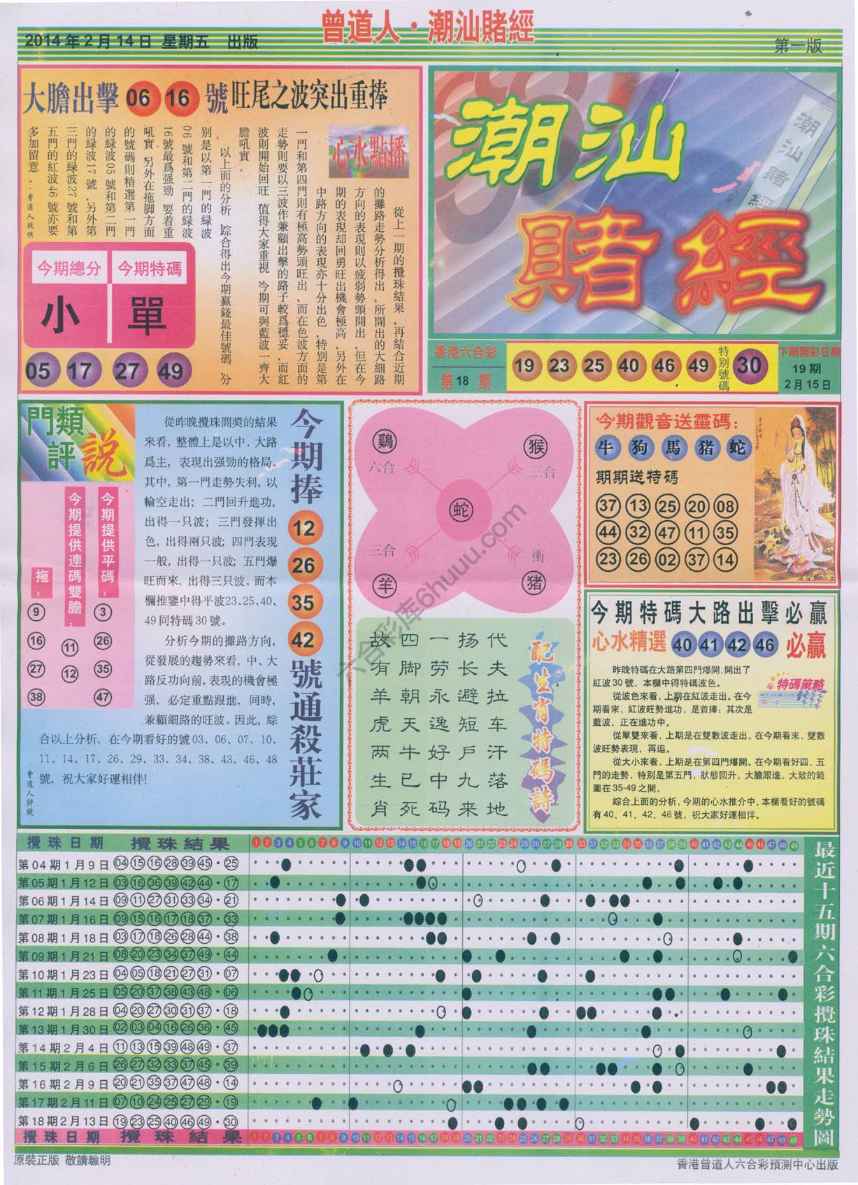 曾道人潮汕赌经