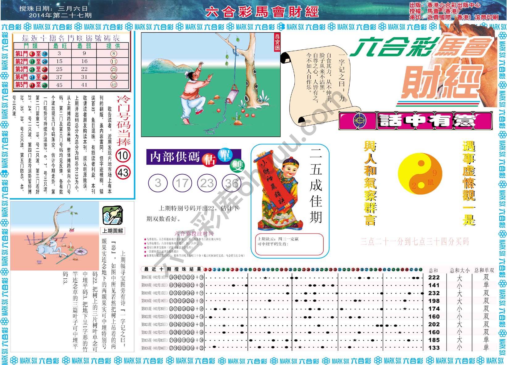 六合彩马会财经