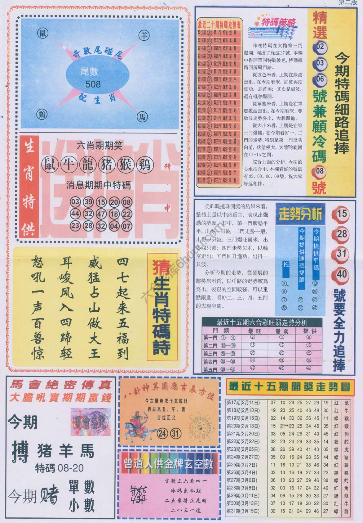 曾道人内幕消息