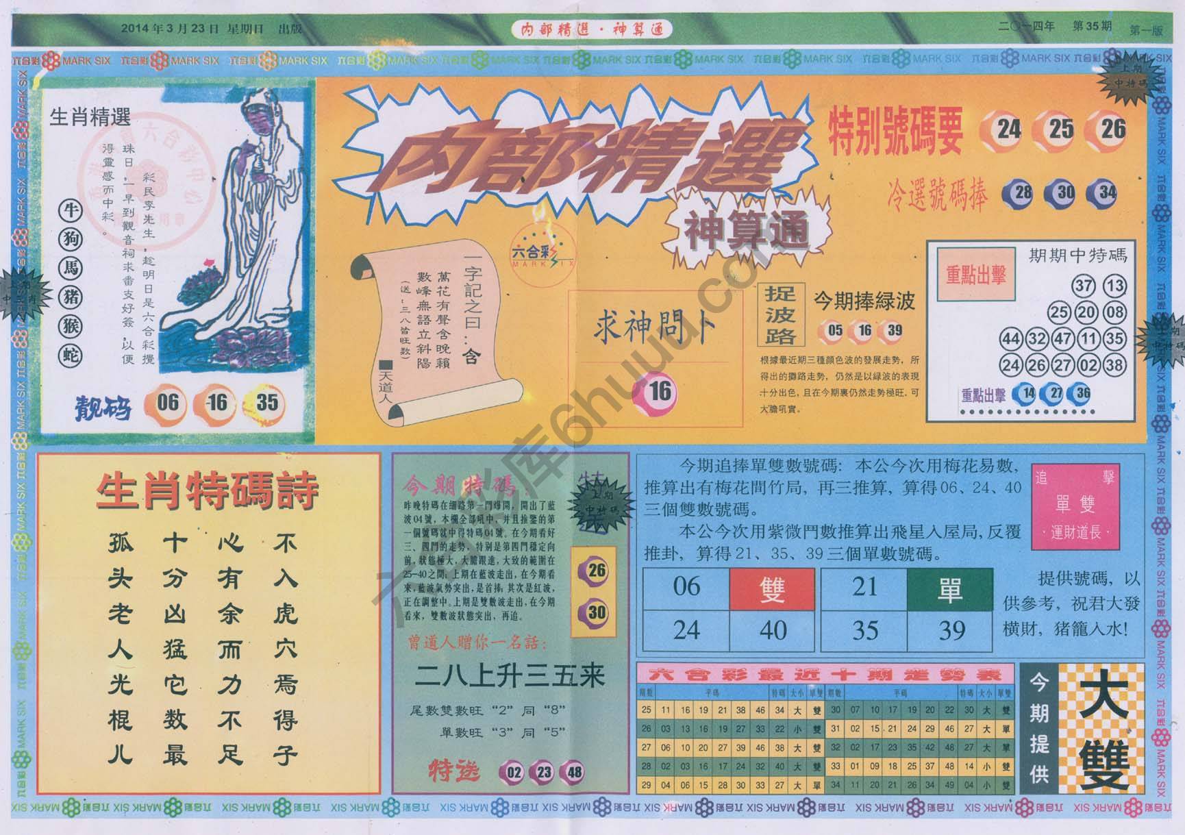 内部精选神算通