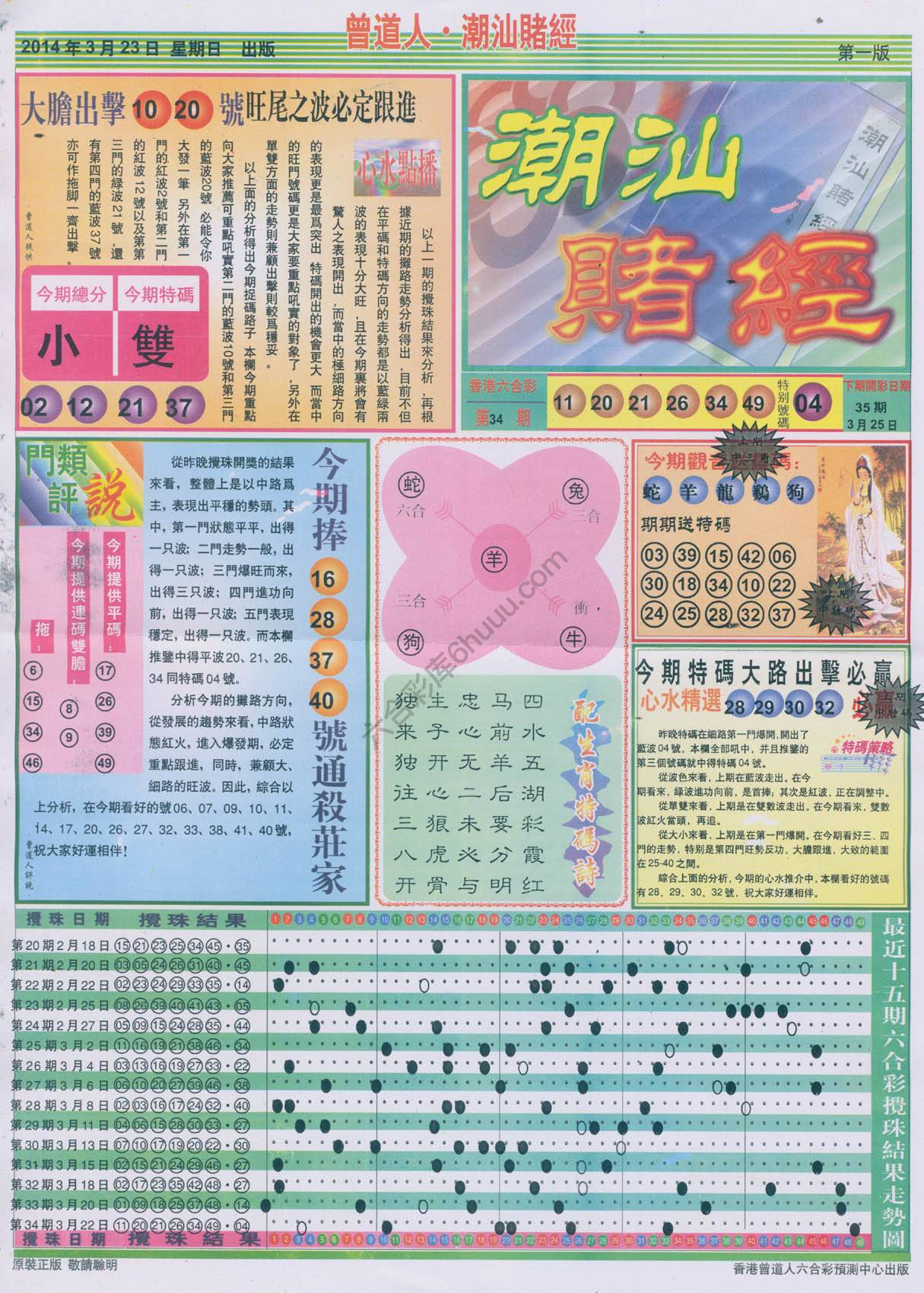 曾道人潮汕赌经