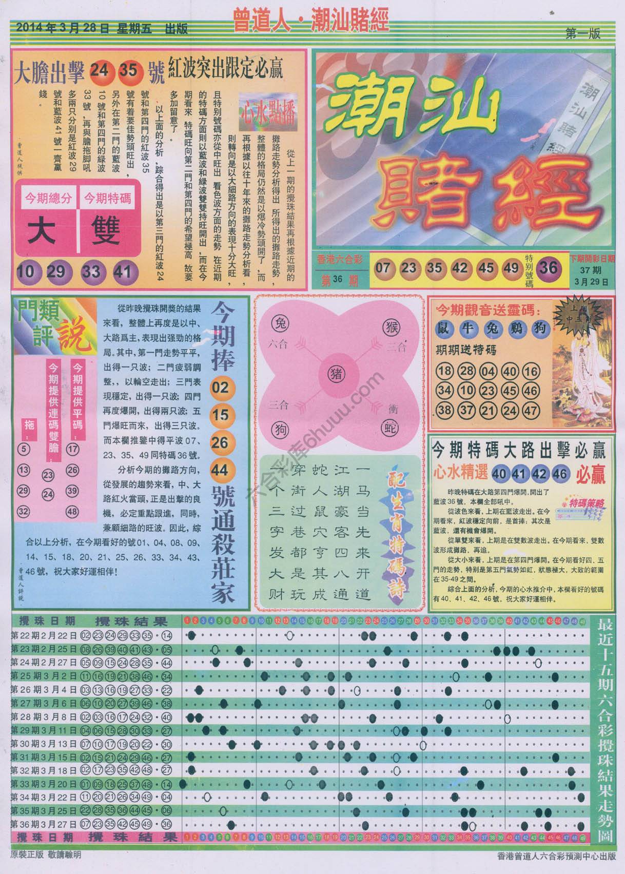 曾道人潮汕赌经