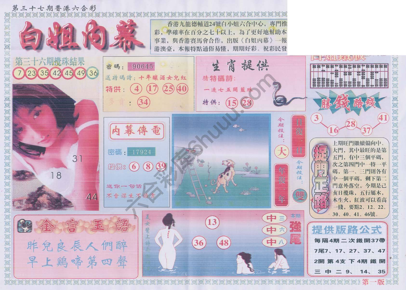 白姐内幕
