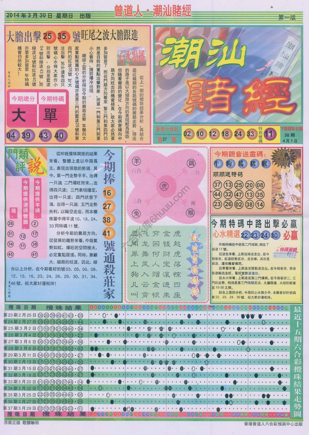 曾道人潮汕赌经