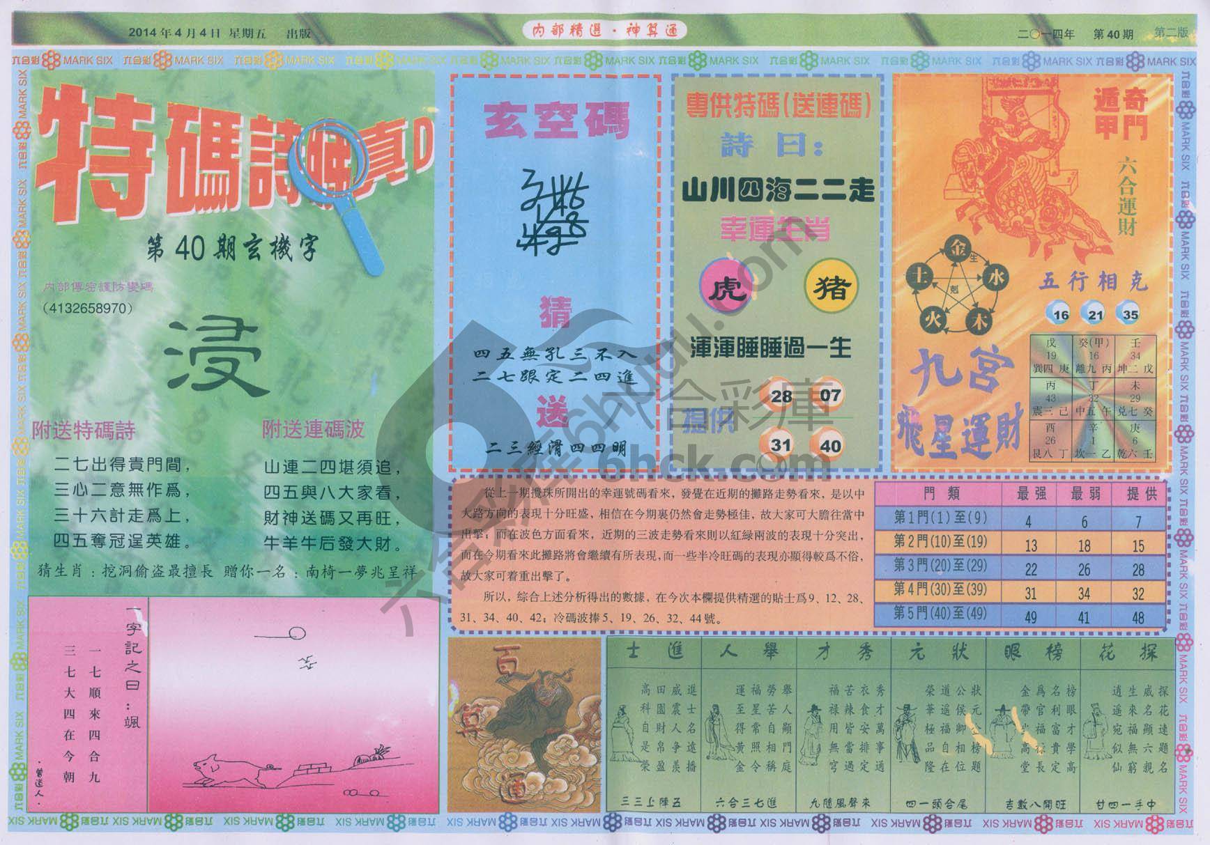 内部精选神算通