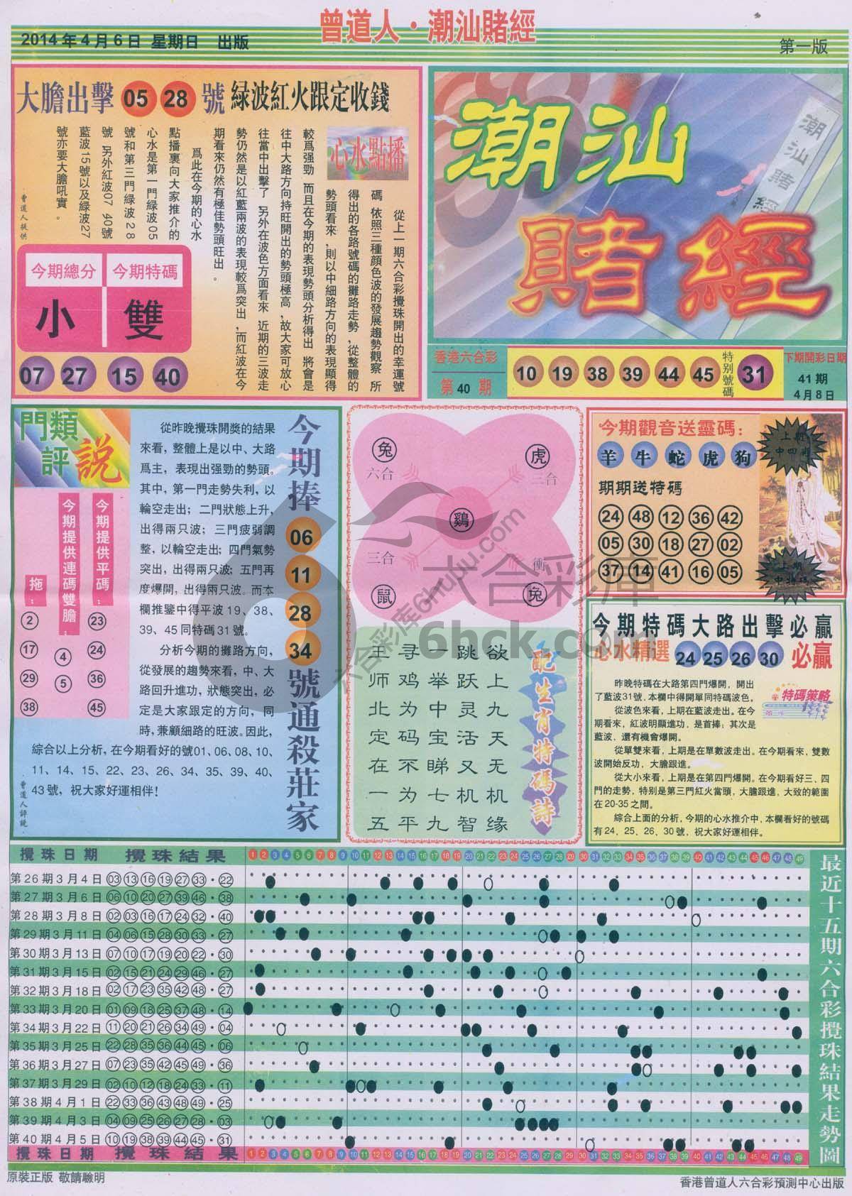 曾道人潮汕赌经