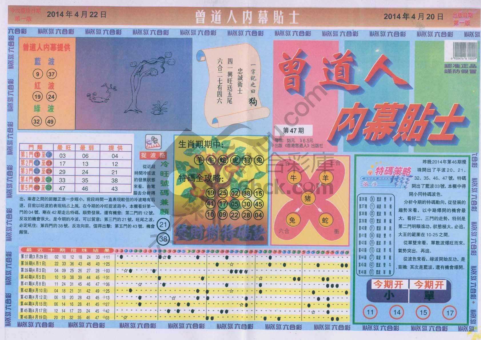 曾道人内幕贴士