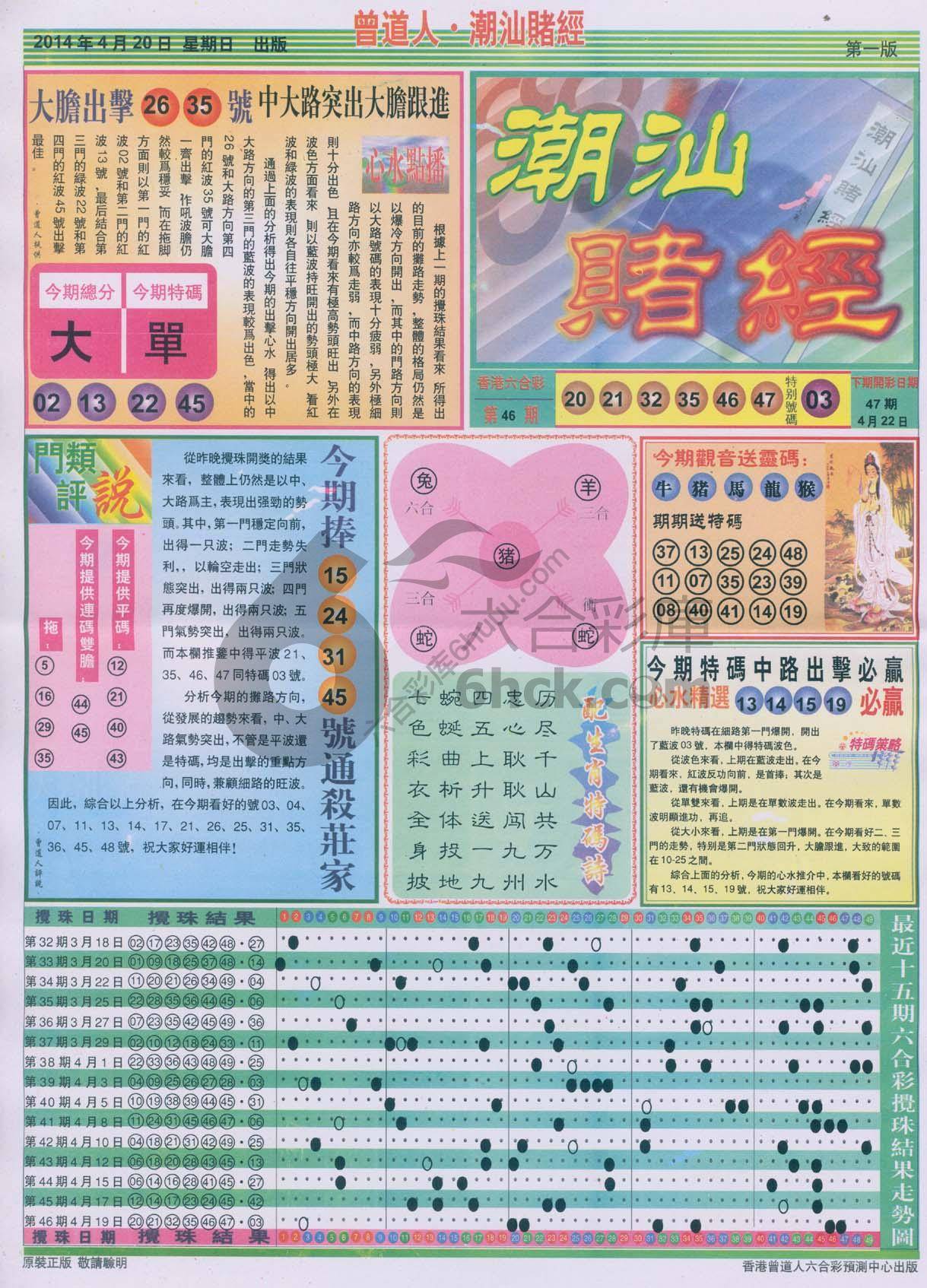 曾道人潮汕赌经