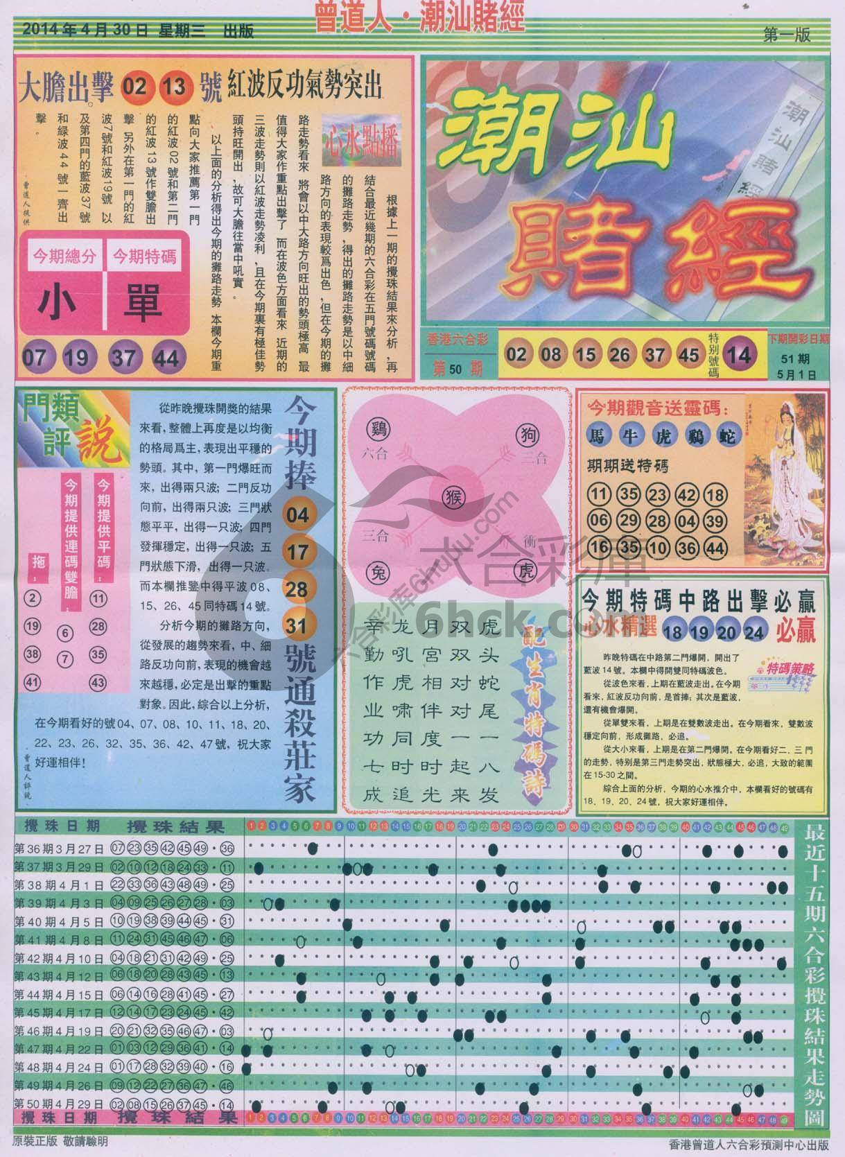 曾道人潮汕赌经