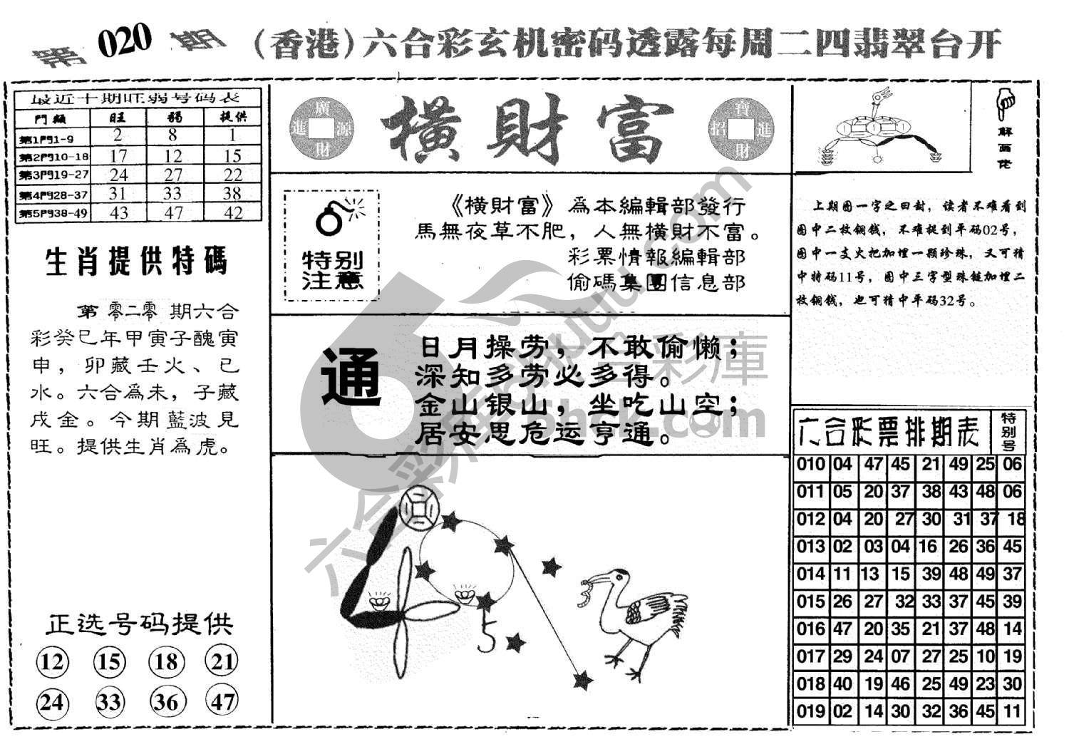 横财富