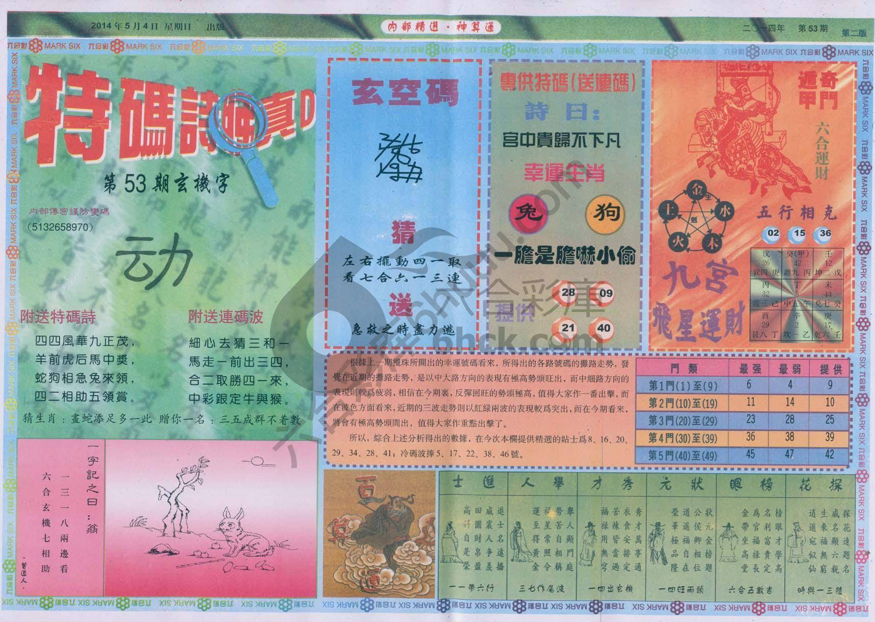 内部精选神算通