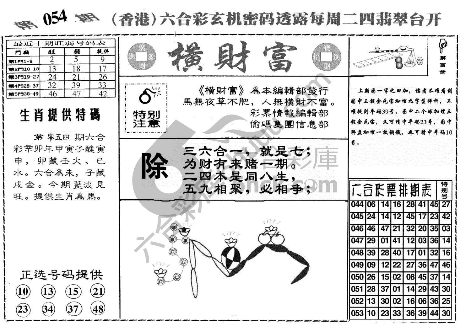 横财富