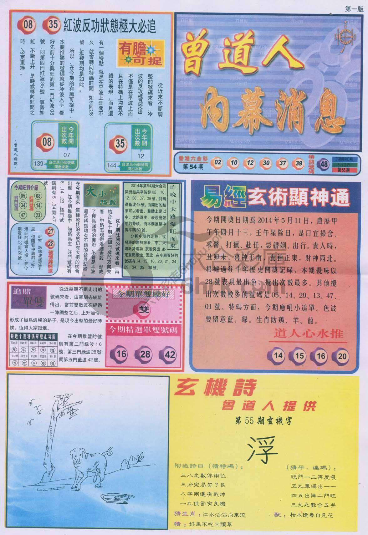 曾道人内幕消息