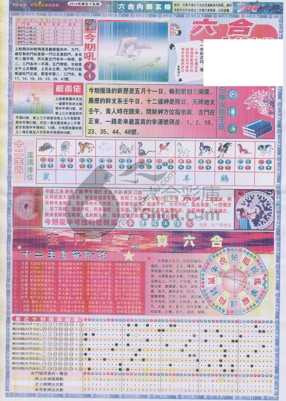 六合内部玄机