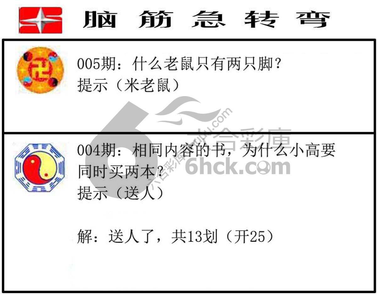 脑筋急转弯