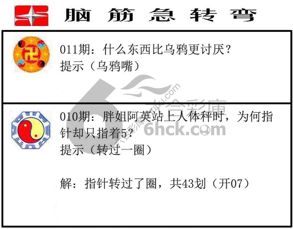 脑筋急转弯