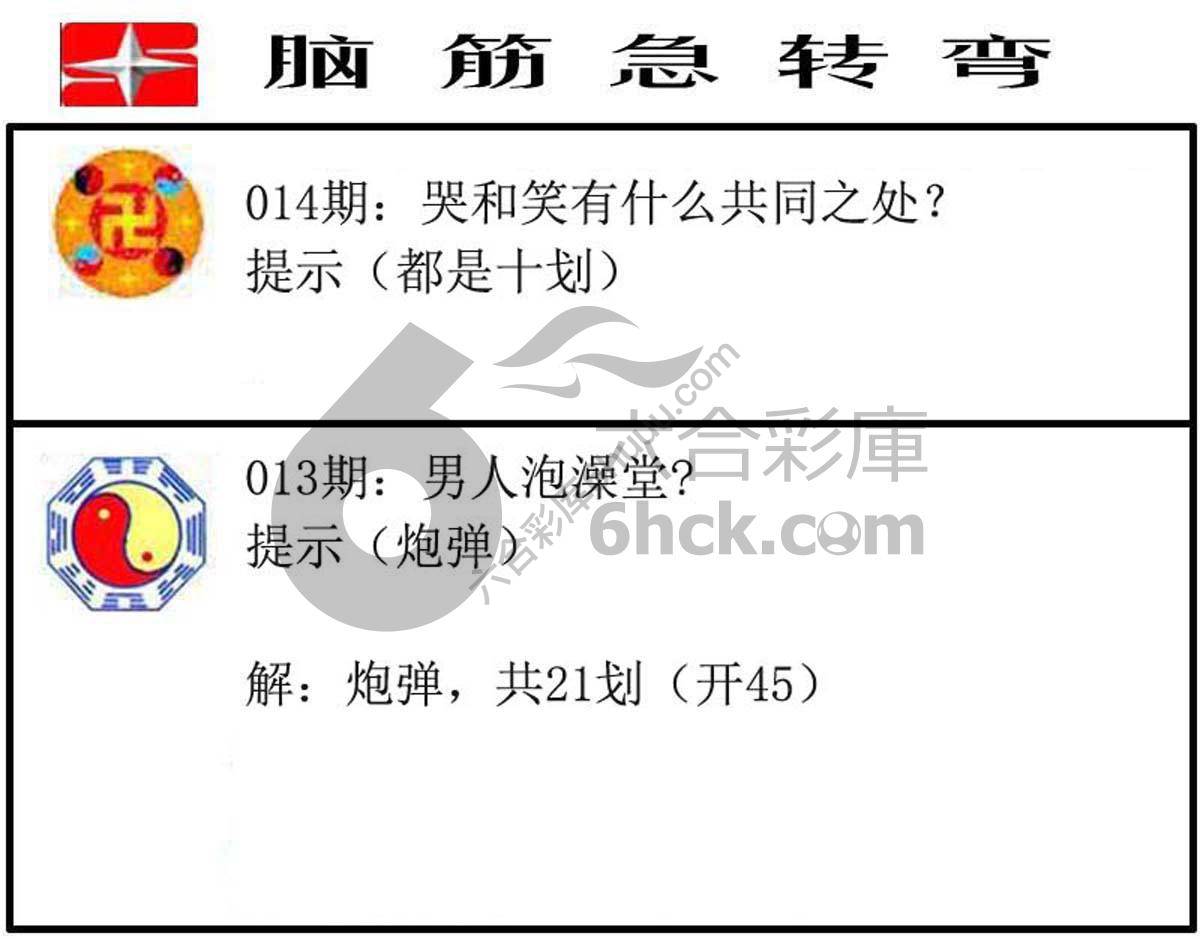 脑筋急转弯