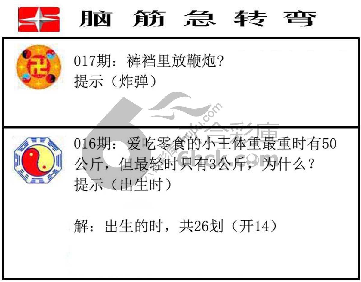 脑筋急转弯